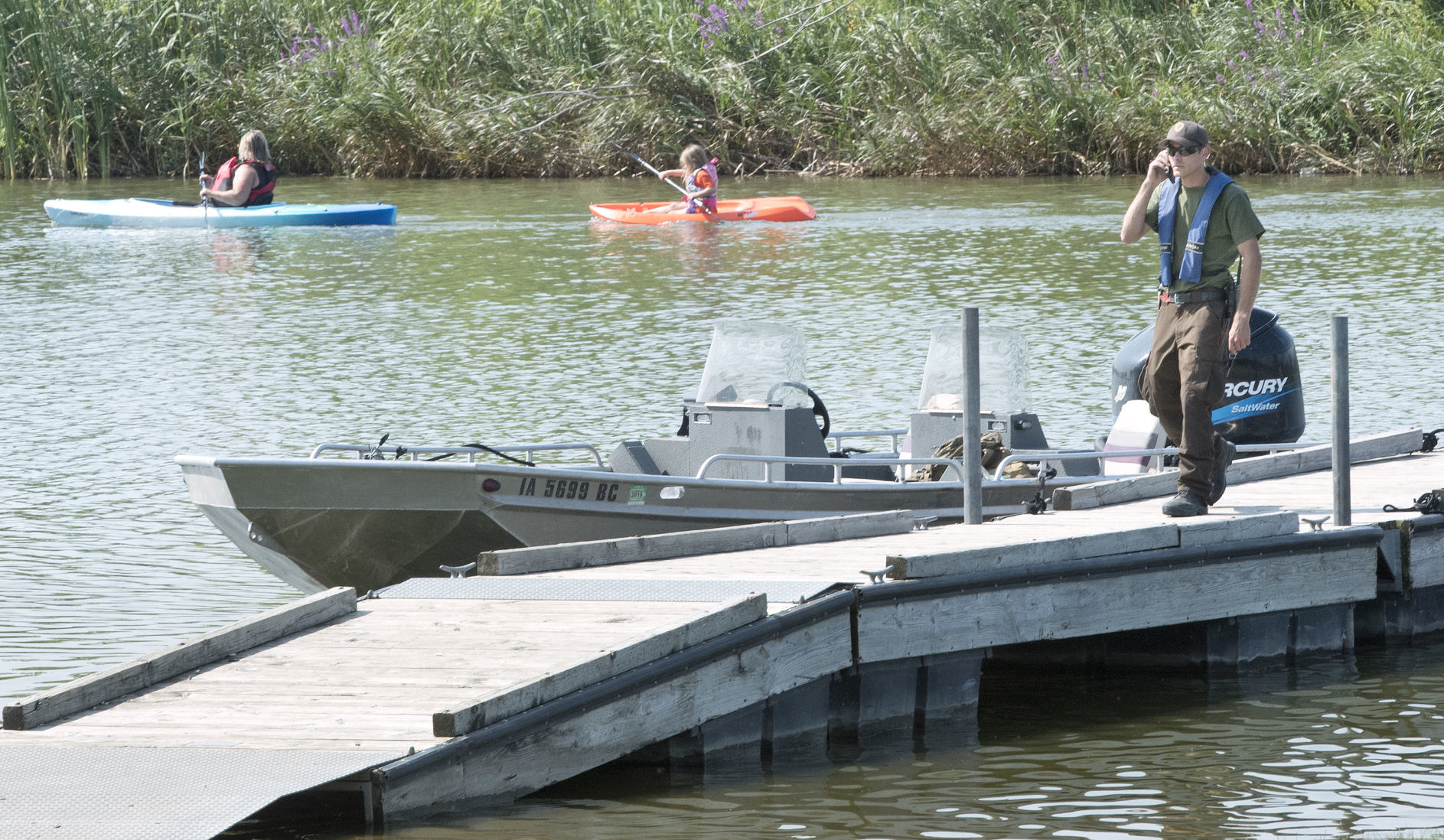 Search for missing kayaker